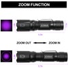 EOWCO UV Flashlight 365nm & 395nm, Ultraviolet Black Light Flashlights,
