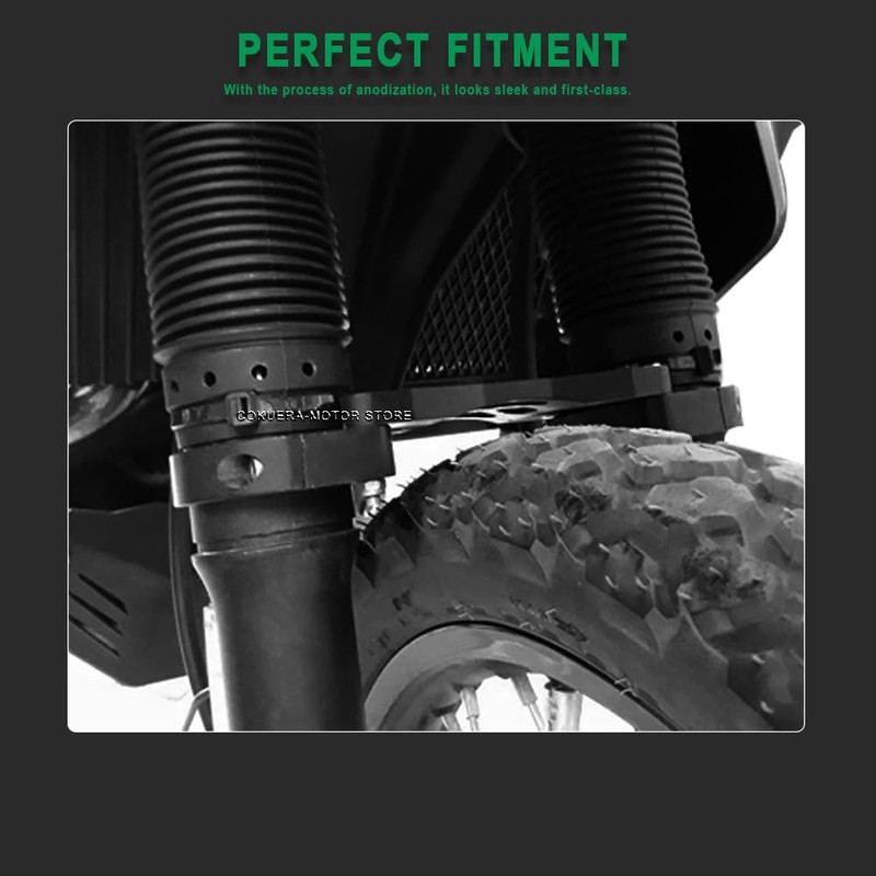 Motorcycle Accessories CNC Aluminum Bracket Front Fork Bracket for KLR650