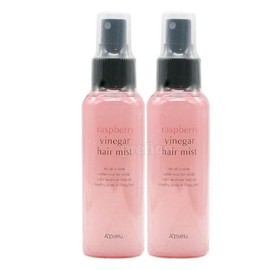Apieu Raspberry Vinegar Hair Mist 105ml+105ml Mildly Acidic / 어퓨 라즈베리 식초 헤어 미스트 105ml+105ml 약산성
