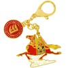 Feng Shui Period 9 Windhorse Keychain Harmony Amulet Porsperity Success