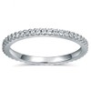 Three Man 0.55 CT Eternity Ring Wedding Band NSCD Simulated
