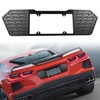 Rear License Plate Frame,Aluminum License Backing Frame Cover Grill Vent