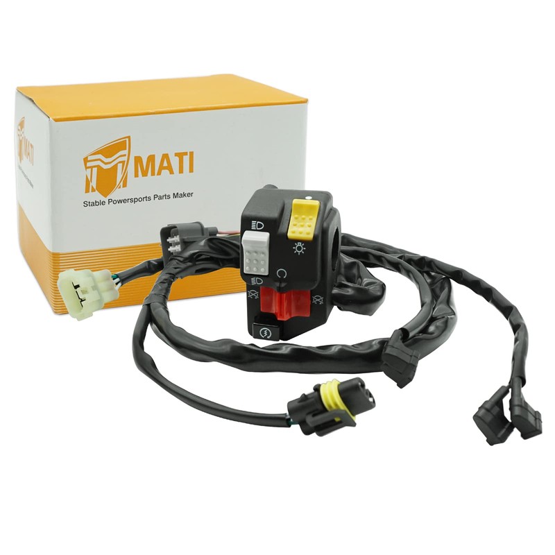 M MATI Handlebar Control Switch Start Kill Stop Headlight Button