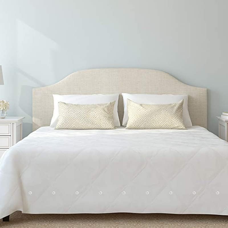 50 Pack Twist Pins with Clear Heads, Bedskirt Pins for