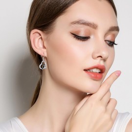 Husky Earrings Sterling Silver Husky Dog Jewelry Husky Gifts for Women Husky Lovers