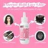 immetee Wig Glue, Lace Glue for Wigs, Strong Hold Transparent