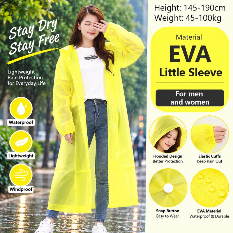 Raincoat Women Men Impermeable Thickened Waterproof Raincoat Tourism Outdoor Hiking