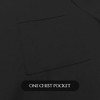 Betty Dain Classic Barber Jacket, Medium/Large, Black, 8 Ounce
