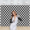 Black and White Checkered Backdrop Photography Backdrops Checker Chess Board