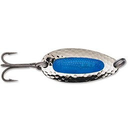 Blue Fox 01-40-006 Pixee Spoon 2-1/2", 7/8 oz, Nickel Plated Fluorescent Blue