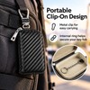 Car Key Fob Faraday Pouch – Signal-Blocking Case with PU