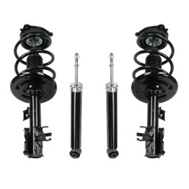 Front Quick Complete Struts Assembly & Rear Shocks Absorbers 172607 172606 349092 Replacement for Nissan Murano 2009-2014 3.5L V6 (Set of 4)