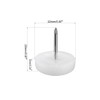 sourcing map Furniture Feet Nail Plastic Glide Nails Chair Table