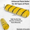 10 Inch Ceiling Paint Roller with Shield - No Drip