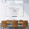 VIZ-PRO Dry Erase Board/Whiteboard, 72 x 48 Inches, Wall Mounted