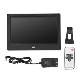 6.8 Inch Digital Wifi Clock Weather Forecast Dementia Clock with Day Date Remote Control for Vision Impaired Elderly US Plug