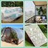 Clear Tarp - Heavy Duty Waterproof 8x10ft Clear Plastic Tarp
