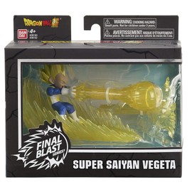 BANDAI Ball Super - Final Blast Figure 9 cm - Super Saiyan Vegeta - 36152, Multi-Colour
