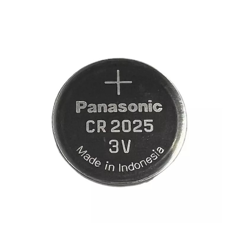 Panasonic 5 FIVE PANASONIC CR2025 BULK CR 2025 3V LITHIUM