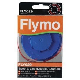 Flymo FLY029 Double Autofeed Spool and Line - Red