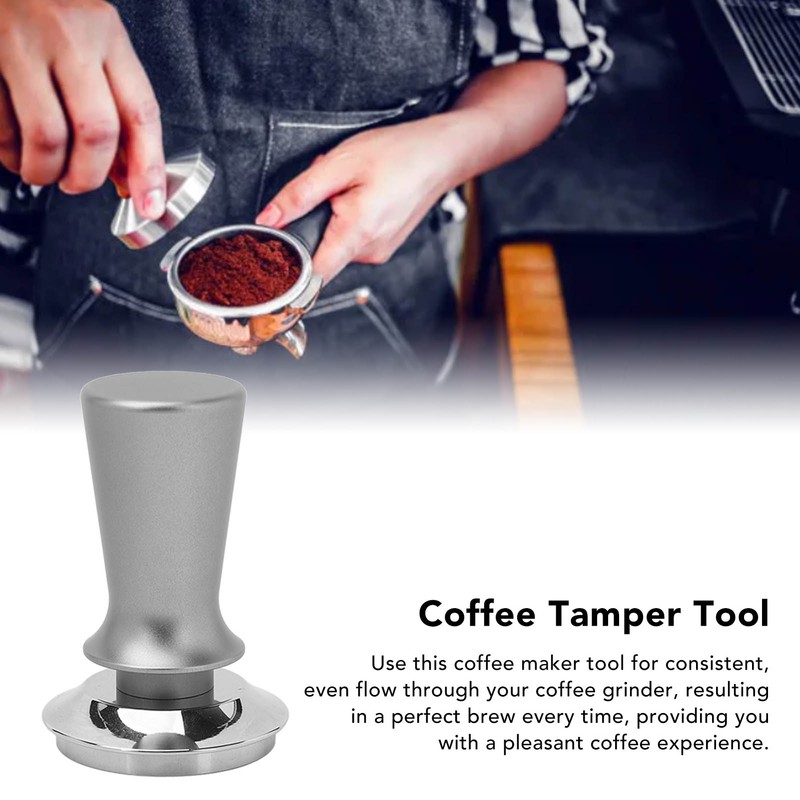 Coffee Tamper Stainless Steel Pressure Tamper Easy to Use Coffee