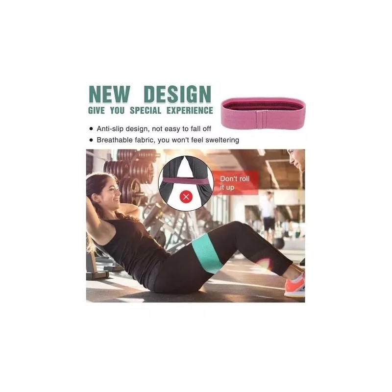 Molin Bandas De Ejercicio Ligas De Resistencia Yoga C/3 Ligas