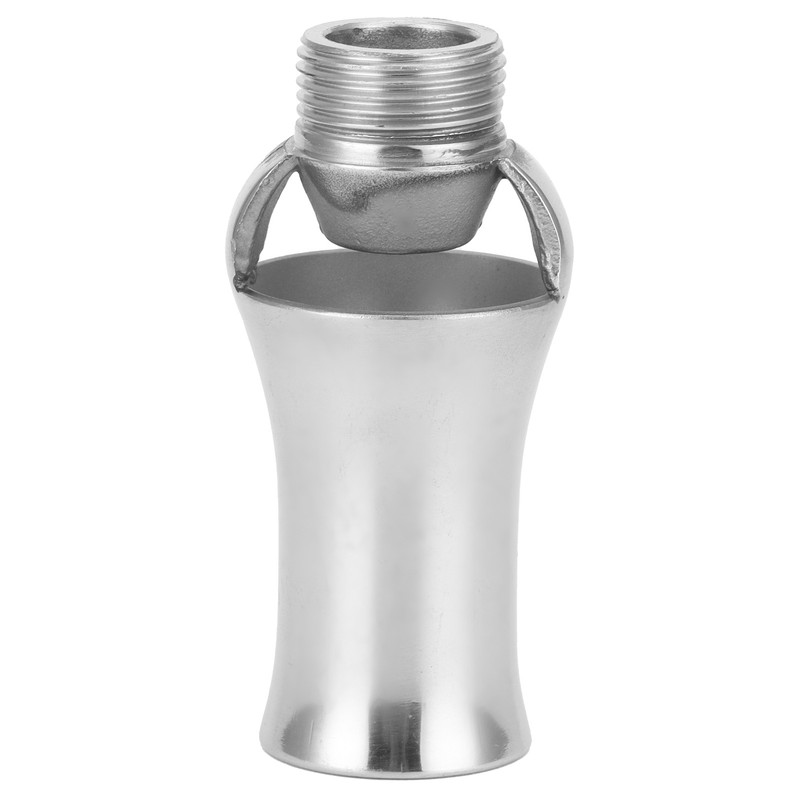 Stainless Steel Cedar Shaped Fountain Nozzle Adjustable Water Spray Head