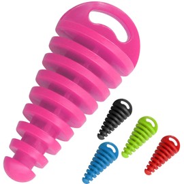 Amavoler Muffler Exhaust Wash Plug Aftermarket Replacement Parts Fit for 2 Stroke Motorcycle Dirt Bike. (Pink)