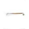 Greenman Long Ash Handled (25") Cultivator Lawn Tiller Stainless Steel