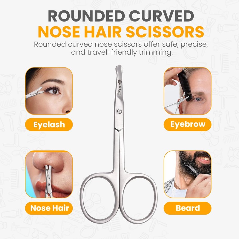 Scissors Small Curved Cuticle Sharp Multipurpose Beauty & Grooming Shears