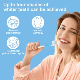 80 ml Teeth Whitening Powder, Tooth Powder for White Teeth, Teeth Whitening Powder, Whitening Teeth Against Tooth Discolouration, Removal Gums, Whitening Teeth Deep Spot Removal (White)