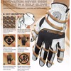 Copper Tech Gloves Men's Copper Tech Golf Glove, White/Black, One