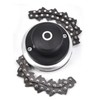 Chain Trimmer Head Grass Cutter Head Replacement Manganese Steel Lawn