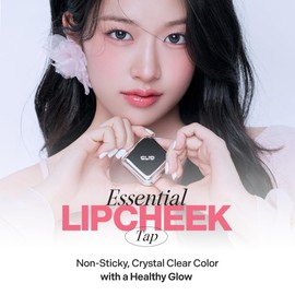 CLIO Essential Lip & Cheek Tap, Easy to Use, Glides on Effortlessly, Non-Greasy, Travel-Sized Creamy & Blendable Color For Lips & Cheeks (02 BUNNY FLUSH, One Size)