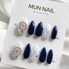 MunNail Sweet Snow Nail Tip - Round / MunNail 스윗스노우
