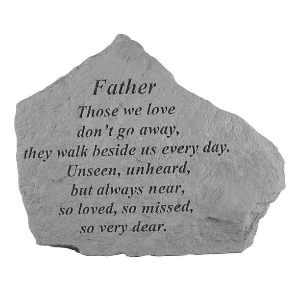Kay Berry Memorial Stone - Father Those We Love - for Garden, Grave, Memory, Remembrance
