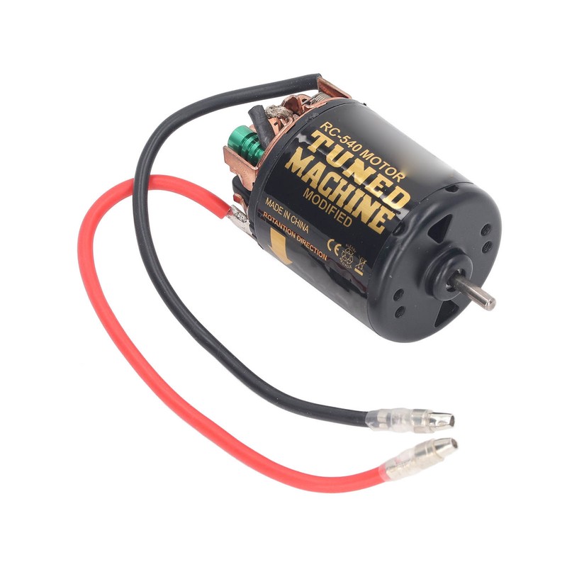 RC Car Motor Gearbox Kit External Carbon Brush 540 Brushed