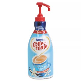 Nestle Coffee mate Coffee-Mate 31803 Liquid Coffee Creamer, French Vanilla, 1500Ml Pump Bottle