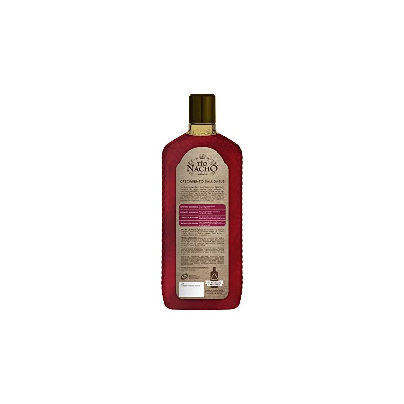 TÍO NACHO - Shampoo Anti-Caída. Estimula y fortalece crecimiento saludable
