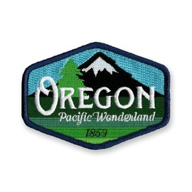 Oregon Pacific Wonderland Vintage | Embroidered Patch