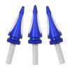 HDBUBALUS Blue Spike Wind Screen Windshield Bolts For Harley 96-2013