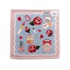 Faylor Eternal Heroine Handkerchief Towel, Pink, 9.8 x 9.8 inches