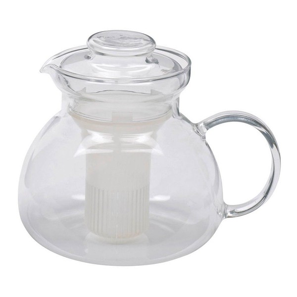 Teekanne mit Filter 1,5 l Glas