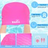 Extra Large Swim Cap Women Adult, Swim Caps for Long