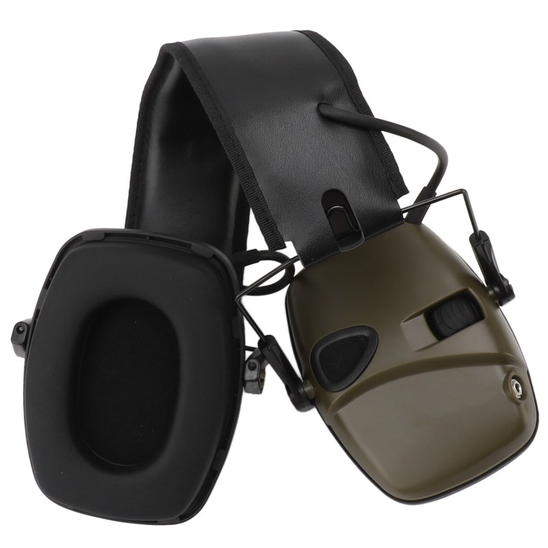 Walker Electronic Earmuffs Noise Cancellation Folding Hearing Protection Adjustable Earmuffs