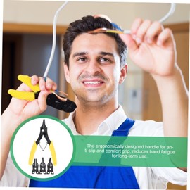 CORHAD Strong Plier Circlip Plier Tool Ring Remover for Hand Tools Portable Size