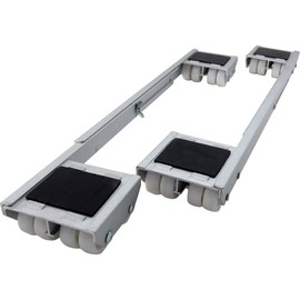 Shepherd Hardware 9603 Adjustable Aluminum Appliance Rollers, 2-Pack