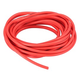 X AUTOHAUX 16ft 5 Meter Rubber Car Door Protector Strip Sticker Guard Trim Red