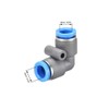 sourcing map Elbow Push to Connect Air Fittings 8mm Tube