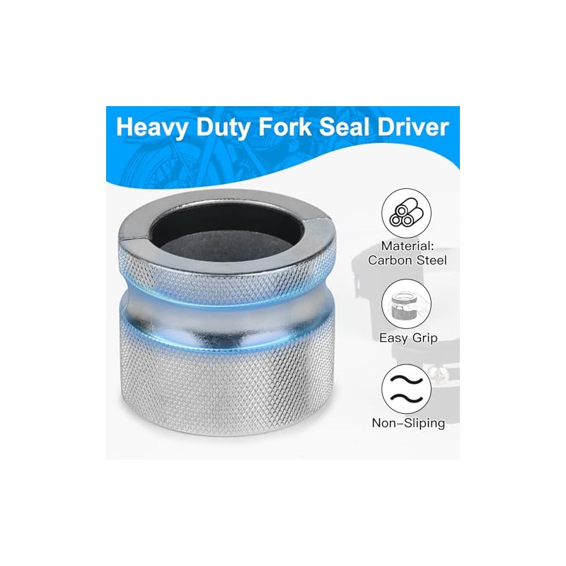 EFUTURETIME Motorcycle Fork Seal Driver Tool Simmer Ring Fork Seal